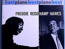 FREDDIE REDD+HAMPTON HAWES PIANO EAST/WEST RARE ORIG '55 PRESTIGE LP NY DG RVG