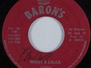 Reggae 45 LIZZY What a Lalla BARON'S HEAR