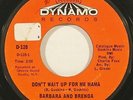 Northern Soul 45 BARBARA +BRENDA “Don’t Wait Up For Me Mama” on DYNAMO orig HEAR