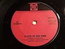 The Debonaires a love of our own Irish Showband Pye 1966 7 inch 45 vinyl