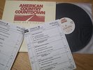 American Country Countdown with Bob Kingsley 33RPM LP Record - 13 Sets Available