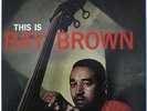 Ray Brown This is Ray Brown on Verve - Japan MONO LP NM