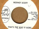 RODNEY SCOTT: That's The Way It Goes 45 mod R&B popcorn hear
