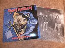 IRON MAIDEN NO PRAYER FOR THE DYING VINYL LP USA RED BLOOD NEAR MINT