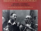 HEIFETZ & PIATIGORSKY /Brahms Double Concerto/ RCA Living Stereo Soria, LDS-2513