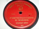 CHARLEY DREW It's better than taking in washing 78 Party Record Company 5