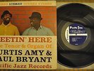 Curtis Amy Paul Bryant Meetin Here Tenor & Organ Pacific Jazz LP VPI Cleaned