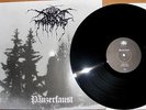Darkthrone - Panzerfaust LP first press + poster Moonfog 1995 Mayhem Satyricon