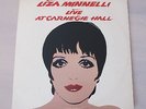 LIZA MINNELLI At Carnegie Hall 2 x LP ANDY WARHOL Cover Altel RARE
