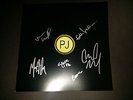 Pearl Jam fully signed Backspacer vinyl insert