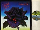 THIN LIZZY black rose 9102 032 1Y1/2Y1 1st press spaceship labels uk LP PS EX/EX
