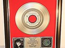 Meat Loaf, Modern Girl, Platin Record, platin Schallplatte, Award, gold