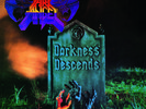 DARK ANGEL - Darkness Descends  LP  ULTRA CLEAR/ BLUE SPLATTER