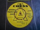 ETTA JAMES - SECURITY - CHESS UK PROMO