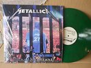 METALLICA 3LP LIVE 2014 GREEN WAX LIMITED 125/125 REPRESS EXC+