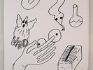 LAMC No. 12 Mikal Cronin /Wand test press with original art - Charity Auction