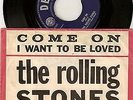 Rolling Stones - Come On / I Want To Be Loved. Rare Danish PS.  Decca F 11675