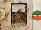LED ZEPPELIN 4 symbols K 50008 A2/B2 german + inner atlantic reissue LP PS VG/EX