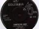 [BARRY MANN] GENE VINCENT   TEMPTATION BABY / WHERE HAVE YOU BEEN   1963 UK 7