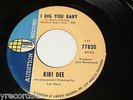 Kiki Dee:  I Dig You Baby / Small Town (Rare Soul 45 RPM) World Pacific Audition