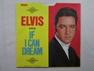 ELVIS PRESLEY IF I CAN DREAM DJ PROMO 45 +PS PICTURE SLEEVE RCA 47-9670 EX/EX+