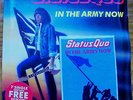 STATUS QUO  In the Army now + Free Sew On Patch still sealed  