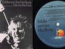EDDIE & THE HOT RODS Life On The Line 1977 UK LP 33 VINYL PUNK ILPS9509 FREE S&H