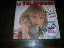 45 tours LE TELEPHONE DEDICACE PAR CLAUDE FRANCOIS