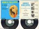 PHILIPPE ANNIE LES ENFANTS DE FINLANDE EP  PHILIPS 437.386  -  HALLYDAY BEATLES