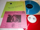 Rolling Stones  winter tour 1973 clear blue & red  vinyl  72006   tmoq rare