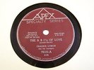 FRANKIE LYMON And The Tennagers 78rpm