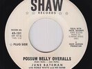 R&B Soul 45 - June Bateman - Possum Belly Overalls - Shaw - VG+ mp3