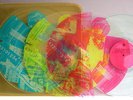 TALKING HEADS LP, SPEAKING IN TONGUES, ROBT.RAUSCHENBERG ART COVER, CLEAR VINYL