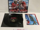 Death SS Bulldozer Jingle Hells Split 10'' Vinyl Record with poster , postcards