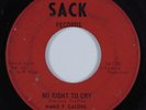 Northern Soul 45 MAMIE P. GALORE No Right To Cry SACK HEAR
