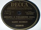 78rpm HARRY RICHMAN - Decca Record Set – Puttin' On The Ritz