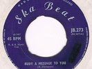 DANDY Rudy a message to you / Till death dous part Ska beat JB 273 Classic ska