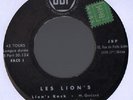LES LION'S lion's rock +3 RARE FRENCH JBP 50.124 EP