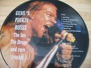 Guns n roses the sex the drugs and rare tracks booze party picture disc record