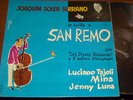 MINA + LUCIANO TAJOLI + JENNY LUNA - MANO MANO , SPAIN LP RARE