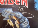 Iron Maiden LP No prayer for the dying EMI 1st press Signed by Nicko front cover