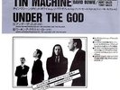 DAVID BOWIE / TIN MACHINE - UNDER THE GOD - VERY RARE JAPAN PROMO 45' PS