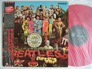 RED VINYL MONO / THE BEATLES SGT PEPPER LONELY HEARTS CLUB BAND / WITH OBI NM MI