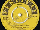 Rex Allen Rare OZ 45 Knock knock rattle EX 1958 Rockabilly Rarity Festival FW108