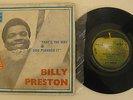 BILLY PRESTON RARE  UNIQUE ISRAELI 7 45 EP 3 TRACKS HEBREW/P APPLE 12 BEATLES