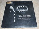 Texas Tech University Choir 1963, Lubbock Texas - Red Raiders Chorale Volume 2