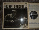 SXL  2266...GAMBA  ROSSINI OVERTURES...ED1