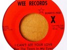 NORTHERN SOUL 45 - THE BALLAD'S - I CAN'T SEE YOUR LOVE PART 1 & 2 - WEE 714