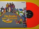 THE BEATLES YELLOW SUBMARINE MONO EMI ODEON EAS-70138 RED VINYL MADE IN JAPAN LP