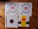4 x RARE early 1960's STEREO TEST DEMO RECORDS HMV PHILIPS HI-FI STEREO DG RED